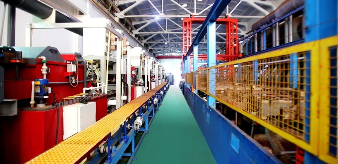 最新の企業ブログについて イタリアから輸入されるChromeのめっきライン